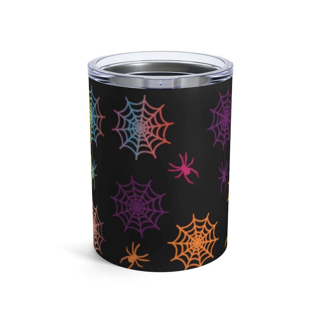 Halloween Rainbow Spider Tumbler 10oz - Premium Mug - Just $21.95! Shop now at Nine Thirty Nine Design