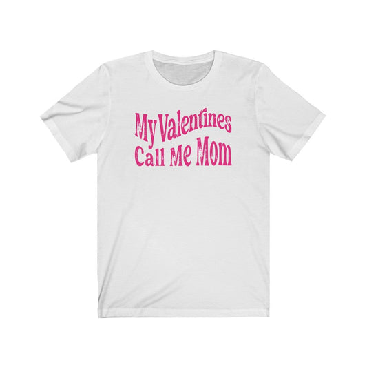 My Valentines Call Me Mom, Mom Valentines Day Shirt, Mom Valentines, Mom Tshirt, Valentine for Mom, Gift for Her, Valentines Tshirt - Premium T-Shirt - Just $21.50! Shop now at Nine Thirty Nine Design