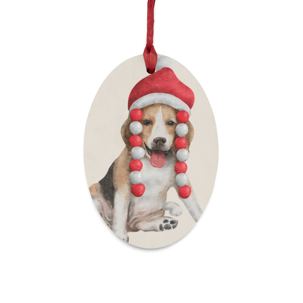 Christmas Beagle Ornament, Dog Ornament, Christmas Dog Gift, Dog Lover Gift, Dog Christmas Decor, Dog Christmas Tree - Premium Home Decor - Just $16.50! Shop now at Nine Thirty Nine Design