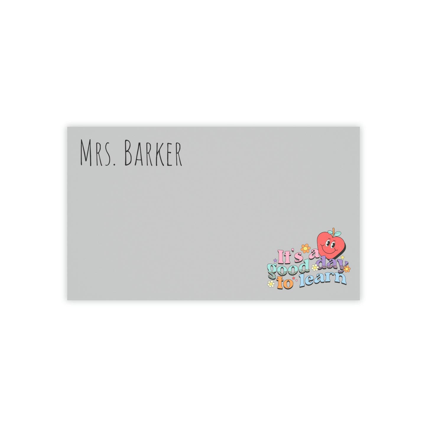 Personalized Teacher Post-it® Note Pads