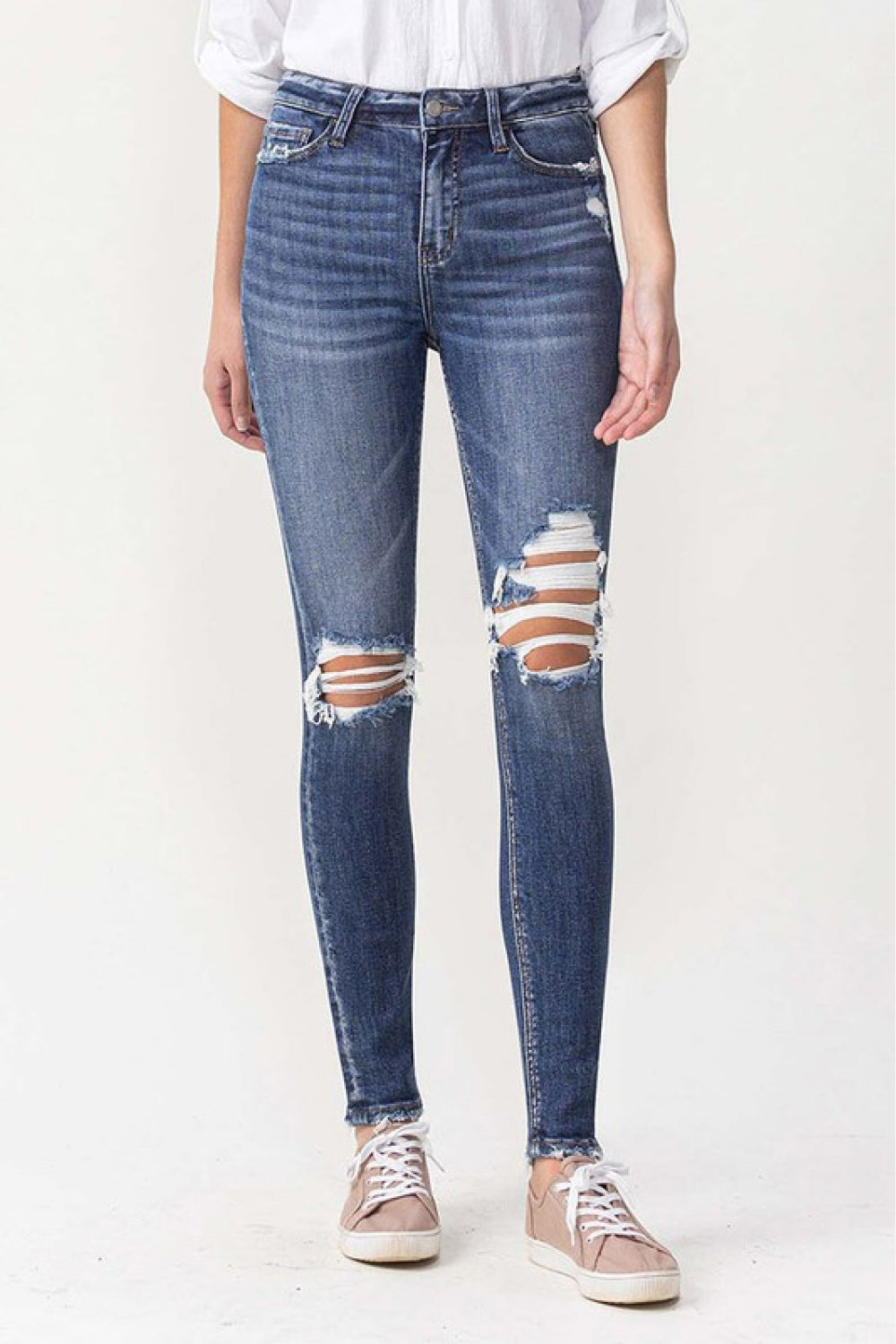 Lovervet Hayden Full Size High Rise Skinny - Premium Jeans - Just $56! Shop now at Nine Thirty Nine Design