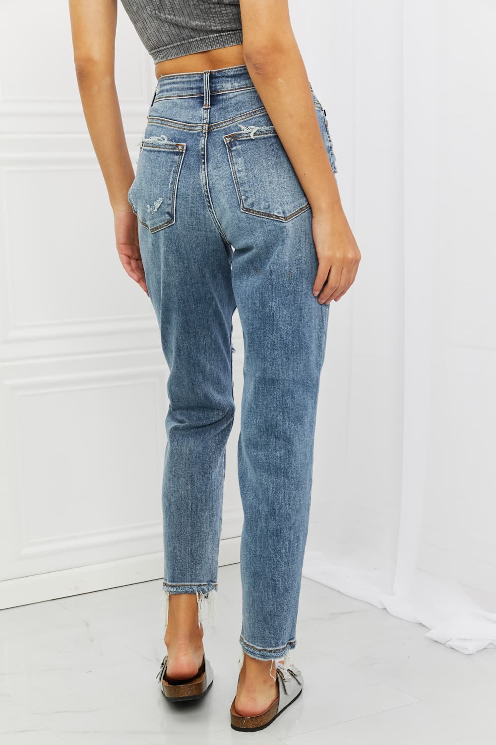 Judy Blue Maddison Full Size Boyfriend Jeans - Premium  - Just $64! Shop now at Nine Thirty Nine Design