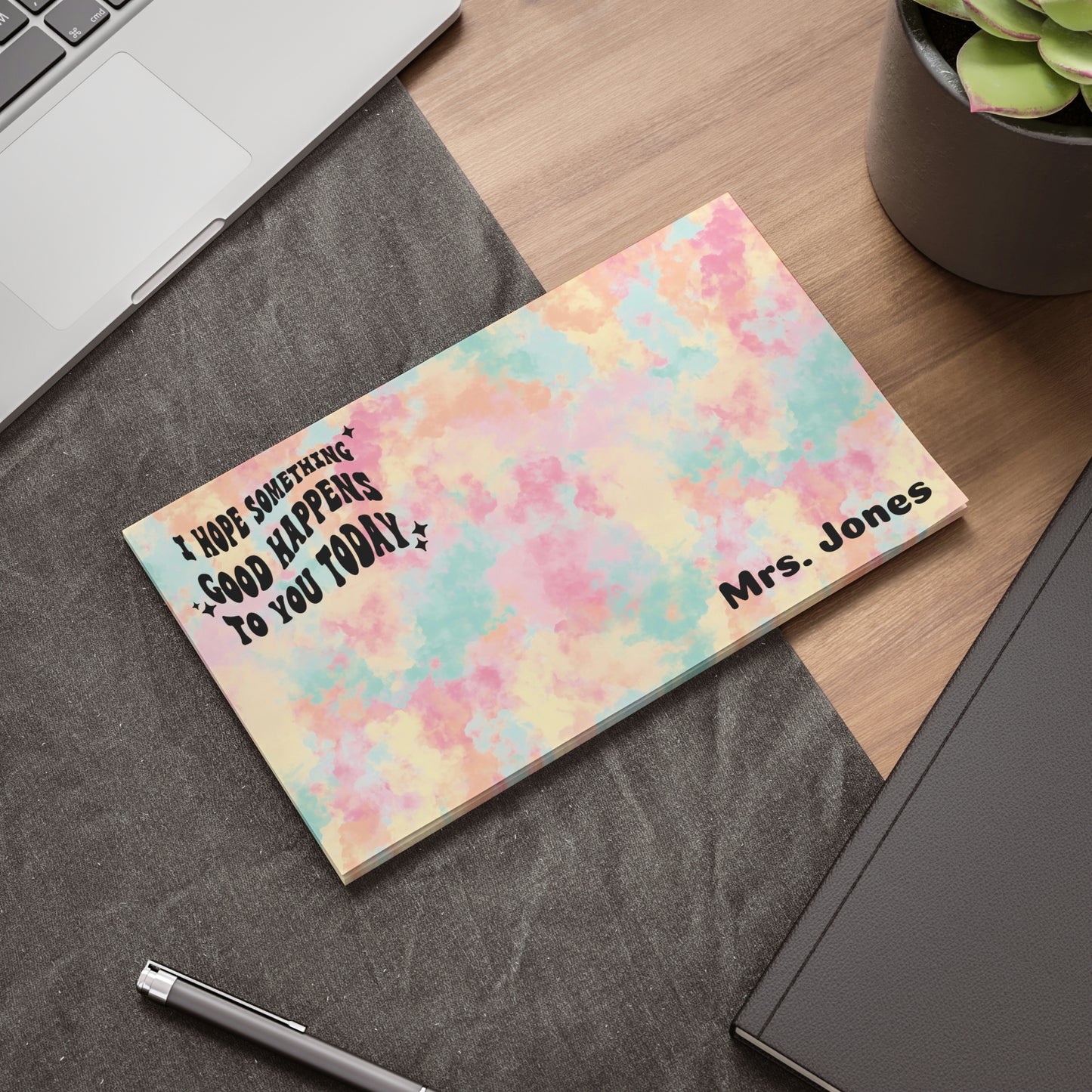 Personalized Post-it® Note Pads - I Hope Something Good Happens To You Today