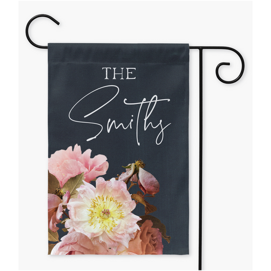 Personalized Garden Flag Flag