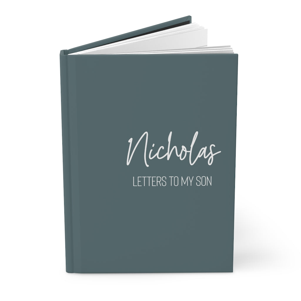 Letters To My Son Hardcover Journal - Premium Paper products - Just $21.50! Shop now at Nine Thirty Nine Design