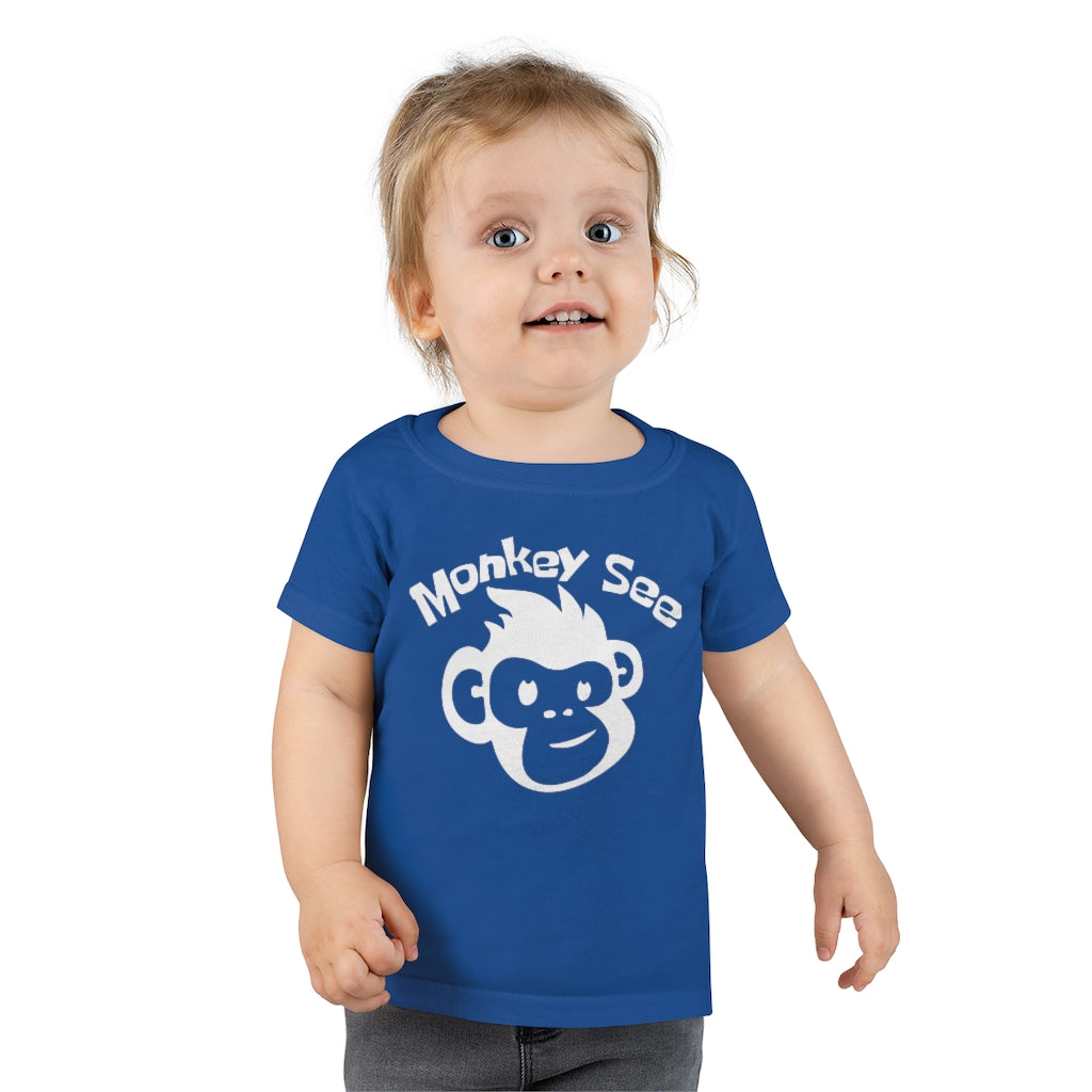 Monkey See Toddler T-shirt - Premium Kids clothes - Just $18.50! Shop now at Nine Thirty Nine Design