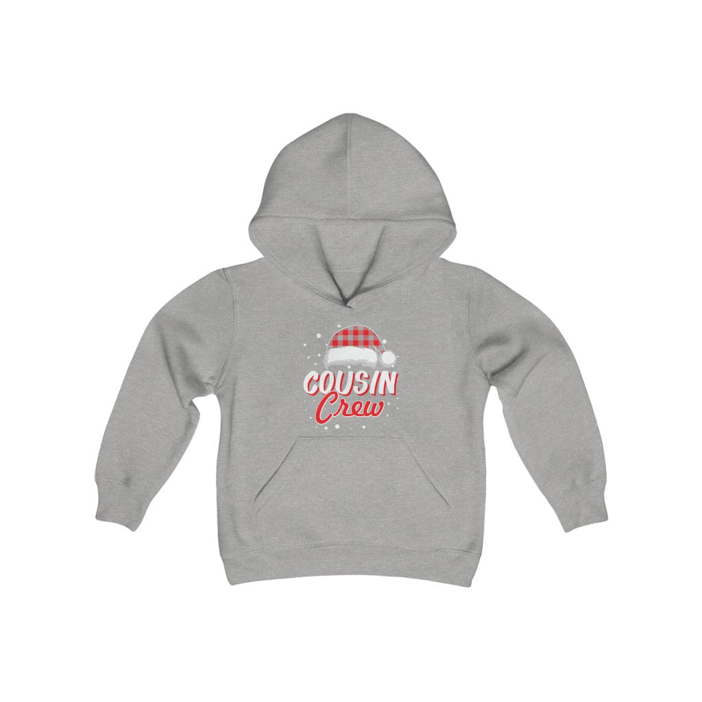 Christmas Cousin Crew Hooded Sweatshirt - Youth - Premium Kids clothes - Just $34.50! Shop now at Nine Thirty Nine Design
