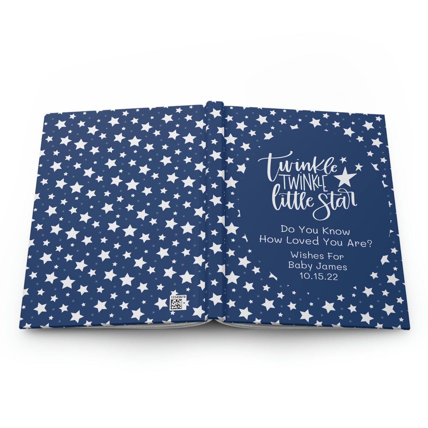 Twinkle Twinkle Litte Star Personalized Baby Shower Guest Book