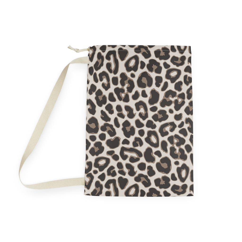 Leopard Print Laundry Tote - Personalized - Premium Home Decor - Just $29.99! Shop now at Nine Thirty Nine Design