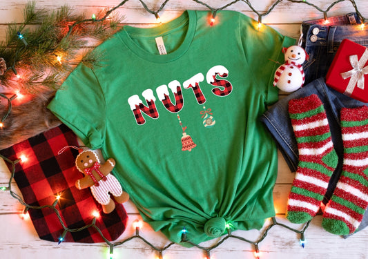 Chest Nut Matching Couples Christmas TShirt