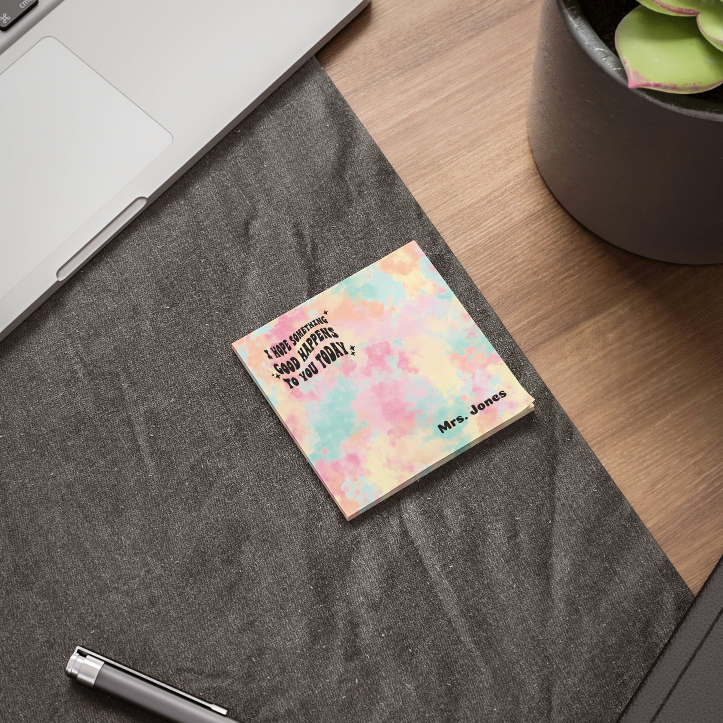 Personalized Post-it® Note Pads - I Hope Something Good Happens To You Today