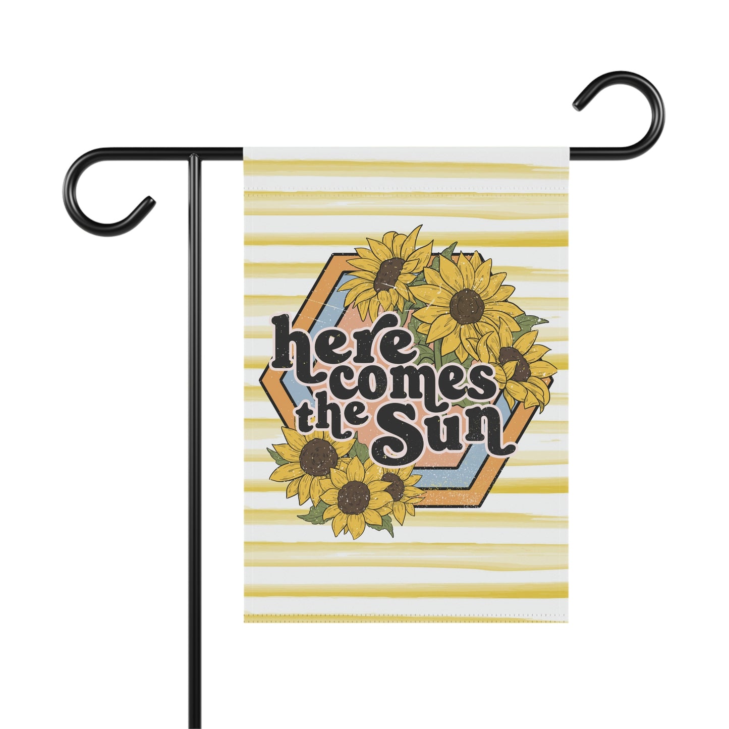 Summer Sunlfower Here Comes The Sun Garden Flag