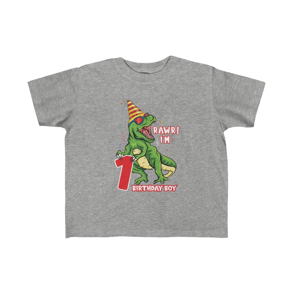 Rawr I'm 1 Birthday Boy TShirt - Premium Kids clothes - Just $21.50! Shop now at Nine Thirty Nine Design