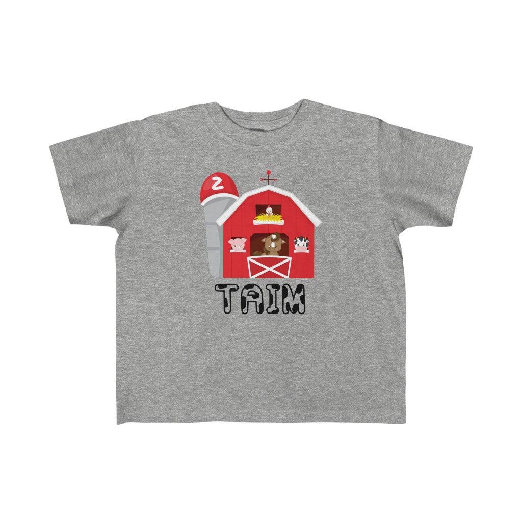 Custom Farm Toddler TShirt - Premium Kids clothes - Just $22! Shop now at Nine Thirty Nine Design