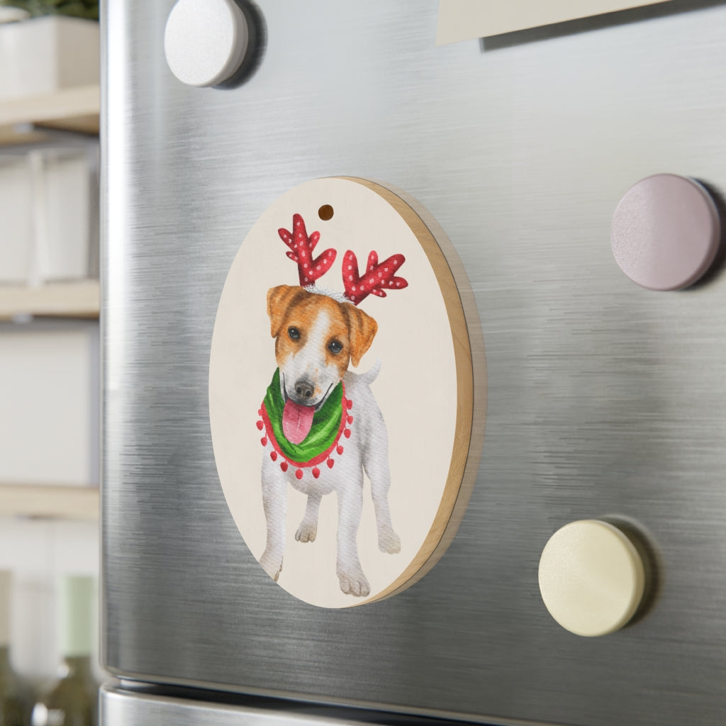 Jack Russell Terrier Christmas Ornament, Dog Ornament, Christmas Dog Gift, Dog Lover Gift, Dog Christmas Decor, Dog Christmas Tree, Reinde - Premium Home Decor - Just $16.50! Shop now at Nine Thirty Nine Design
