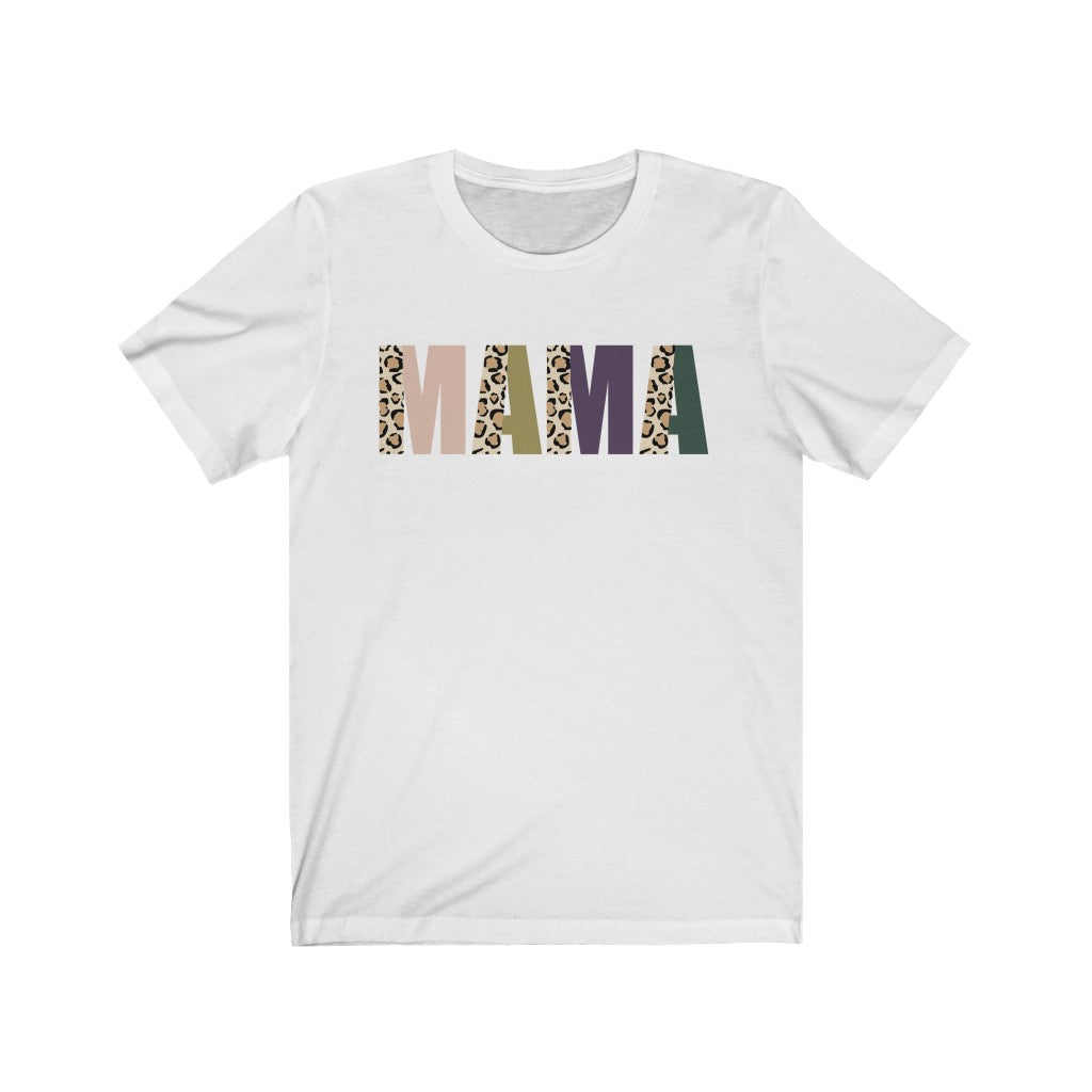Mama Split Leopard Short Sleeve Tee - Premium T-Shirt - Just $22.50! Shop now at Nine Thirty Nine Design