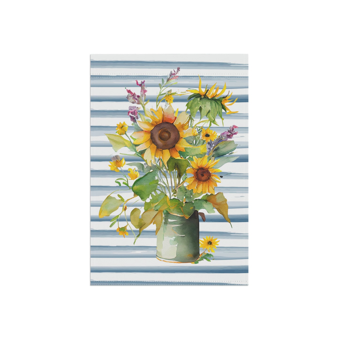 Sunflower Welcome Garden Flag