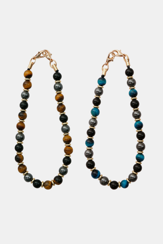 Natural Stone Beads Key Chain - Premium Key Chains - Just $11! Shop now at Nine Thirty Nine Design
