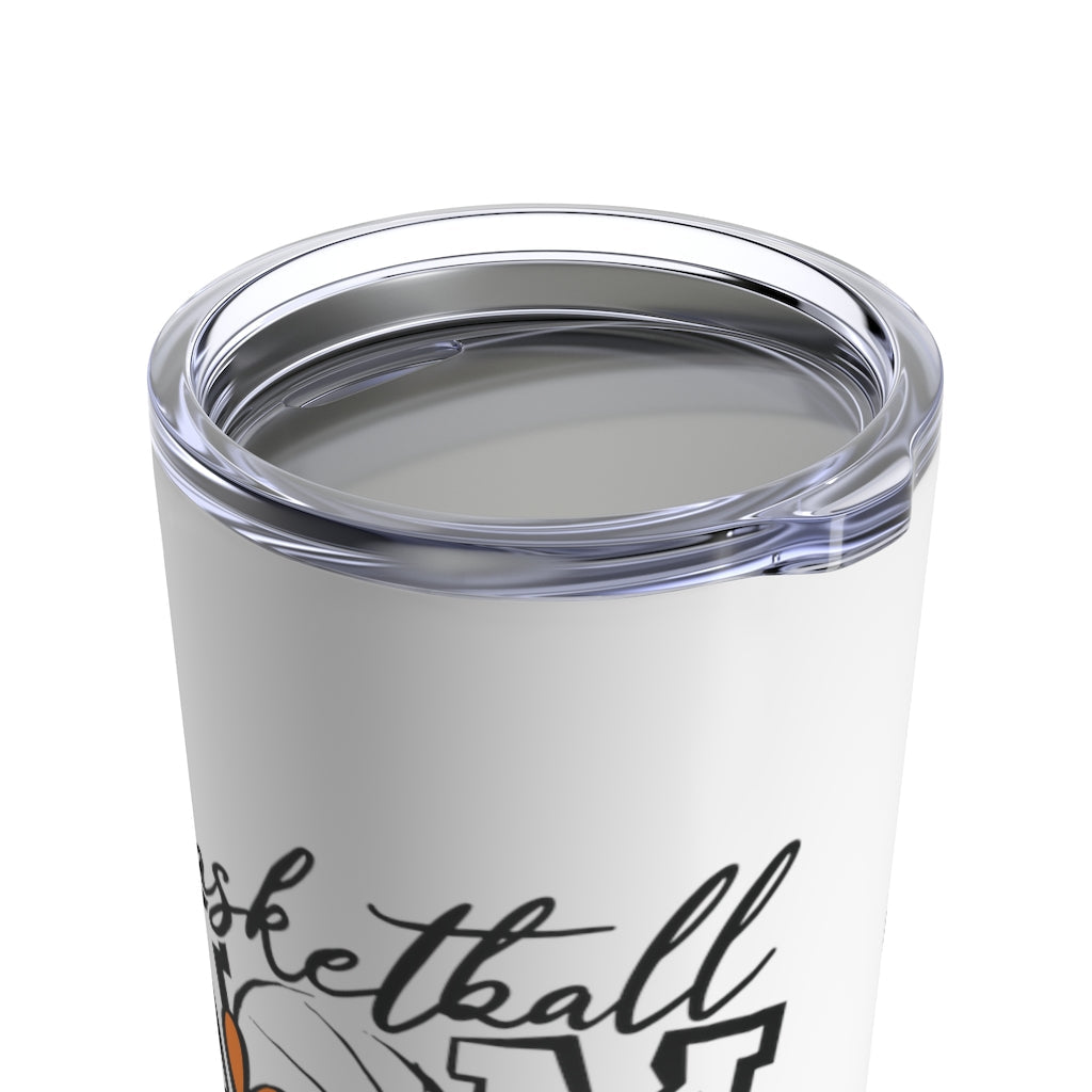 Basketball Mom Tumbler 20oz, Basketball Mom Gift, Basketball Mom Mug - Premium Mug - Just $31.50! Shop now at Nine Thirty Nine Design