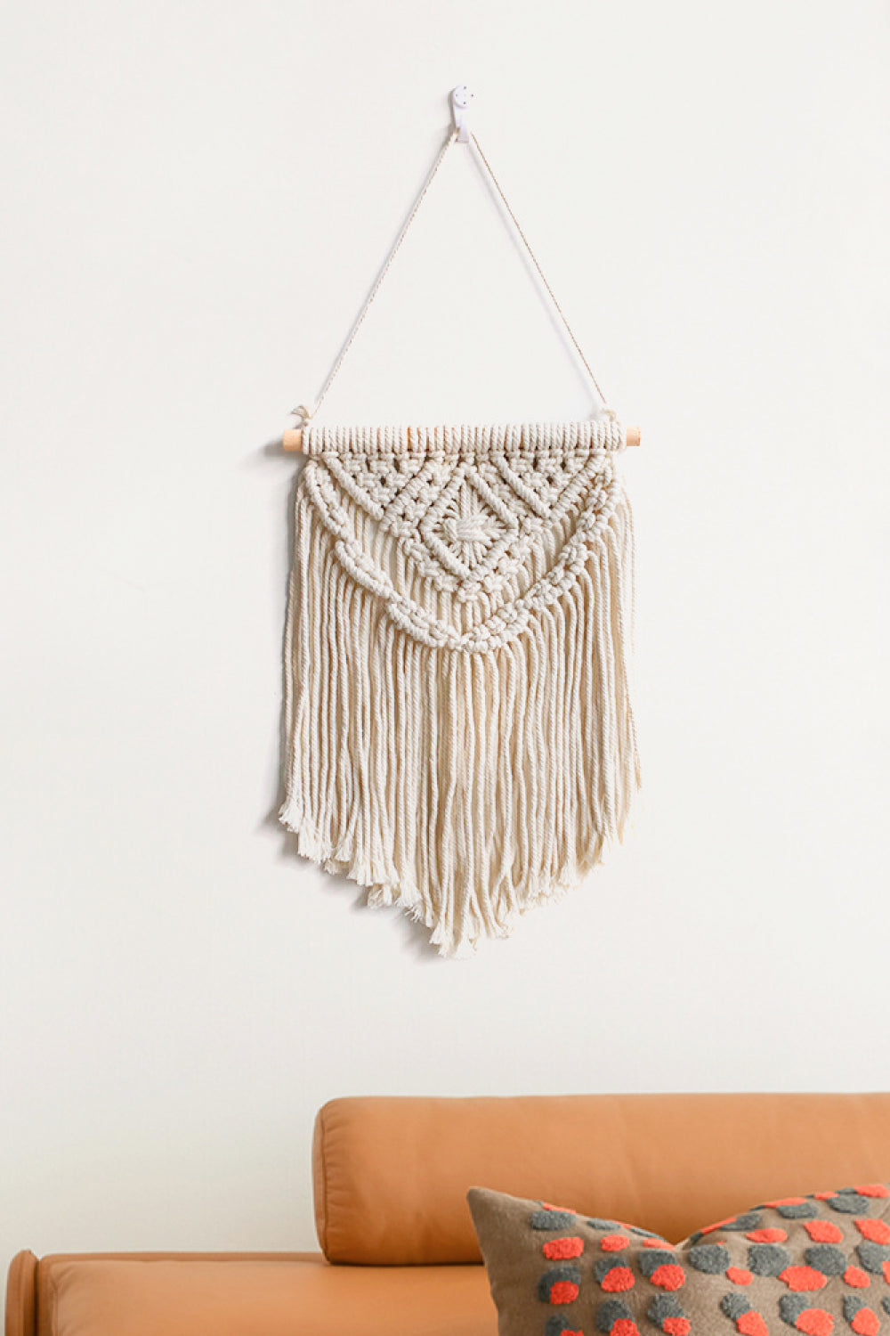 Macrame Fringe Wall Hanging Decor - Premium  - Just $11! Shop now at Nine Thirty Nine Design