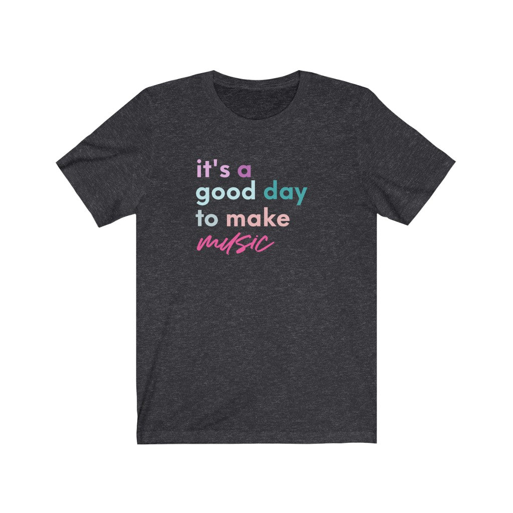 Its a Great Day to Make Music Shirt, Choir Teacher Shirt, Music Lover Shirt, Piano Shirt, Musician Gift, Piano Teacher Gift, Music Teacher - Premium T-Shirt - Just $21.50! Shop now at Nine Thirty Nine Design