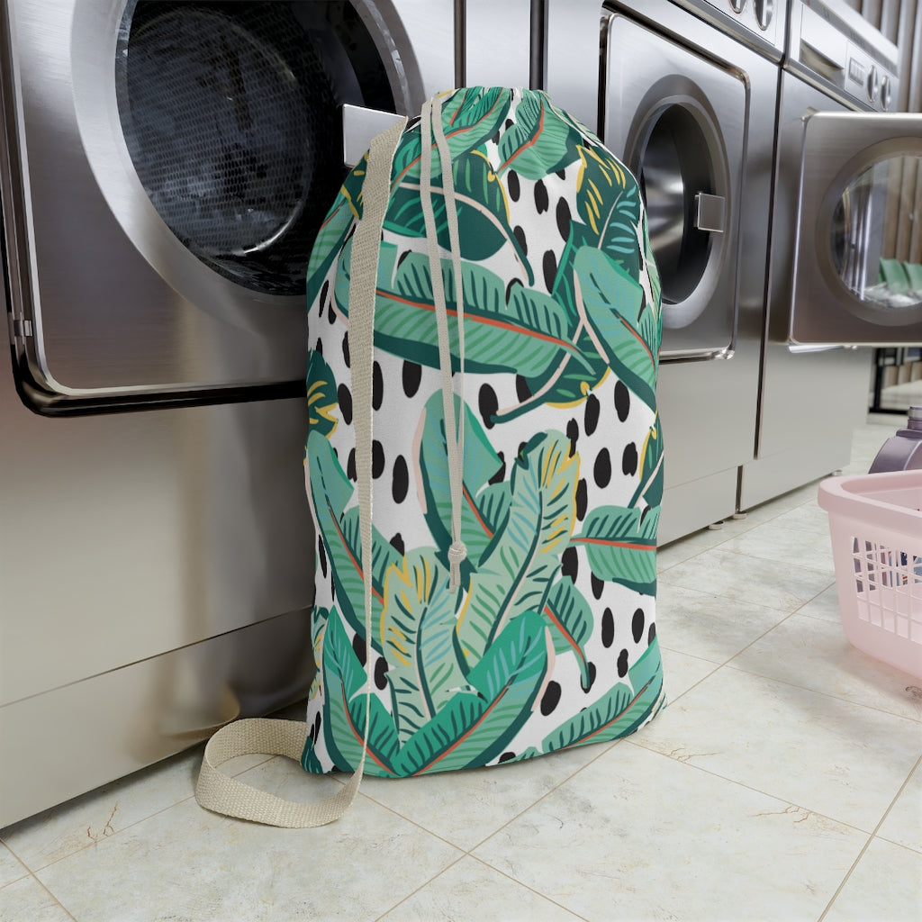 Tropical Personalized Laundry Bag - Premium Home Decor - Just $29.99! Shop now at Nine Thirty Nine Design