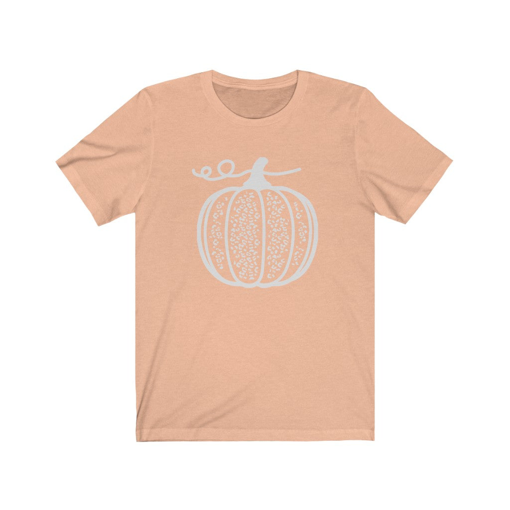 Leopard Print Pumpkin Short Sleeve Tee - Premium T-Shirt - Just $22.50! Shop now at Nine Thirty Nine Design