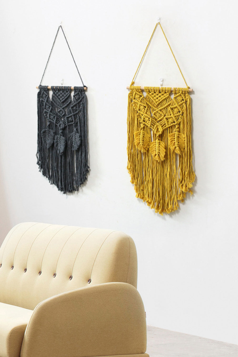 Fully Handmade Fringe Macrame Wall Hanging - Premium  - Just $25! Shop now at Nine Thirty Nine Design