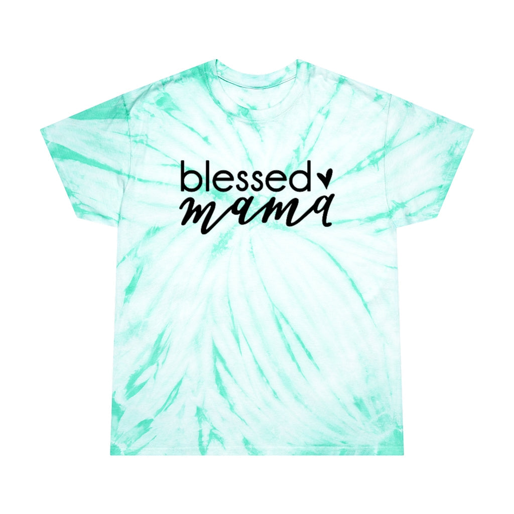Blessed Mama Tie-Dye Tee - Premium T-Shirt - Just $28.50! Shop now at Nine Thirty Nine Design