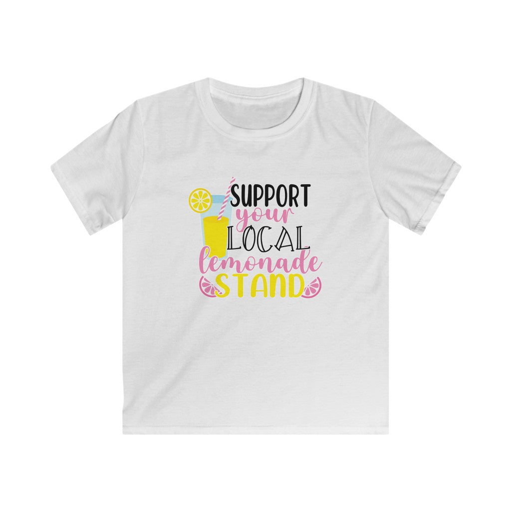Lemonade Stand Tshirt, Shirt for Lemonade Stand, Lemonade Decor, Support Your Local Lemonade Stand - Premium Kids clothes - Just $20.50! Shop now at Nine Thirty Nine Design