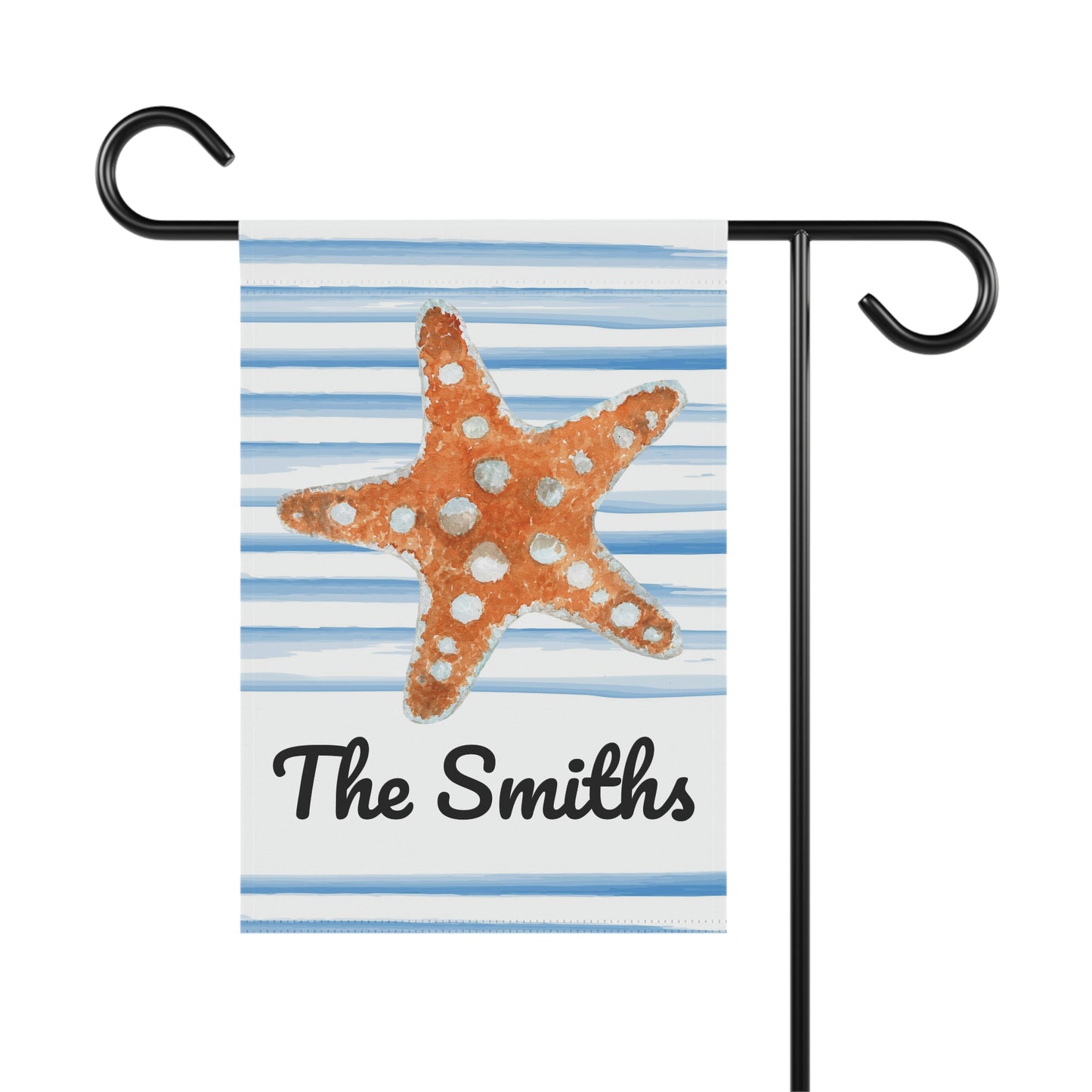 Starfish Nautical Summer Garden Flag