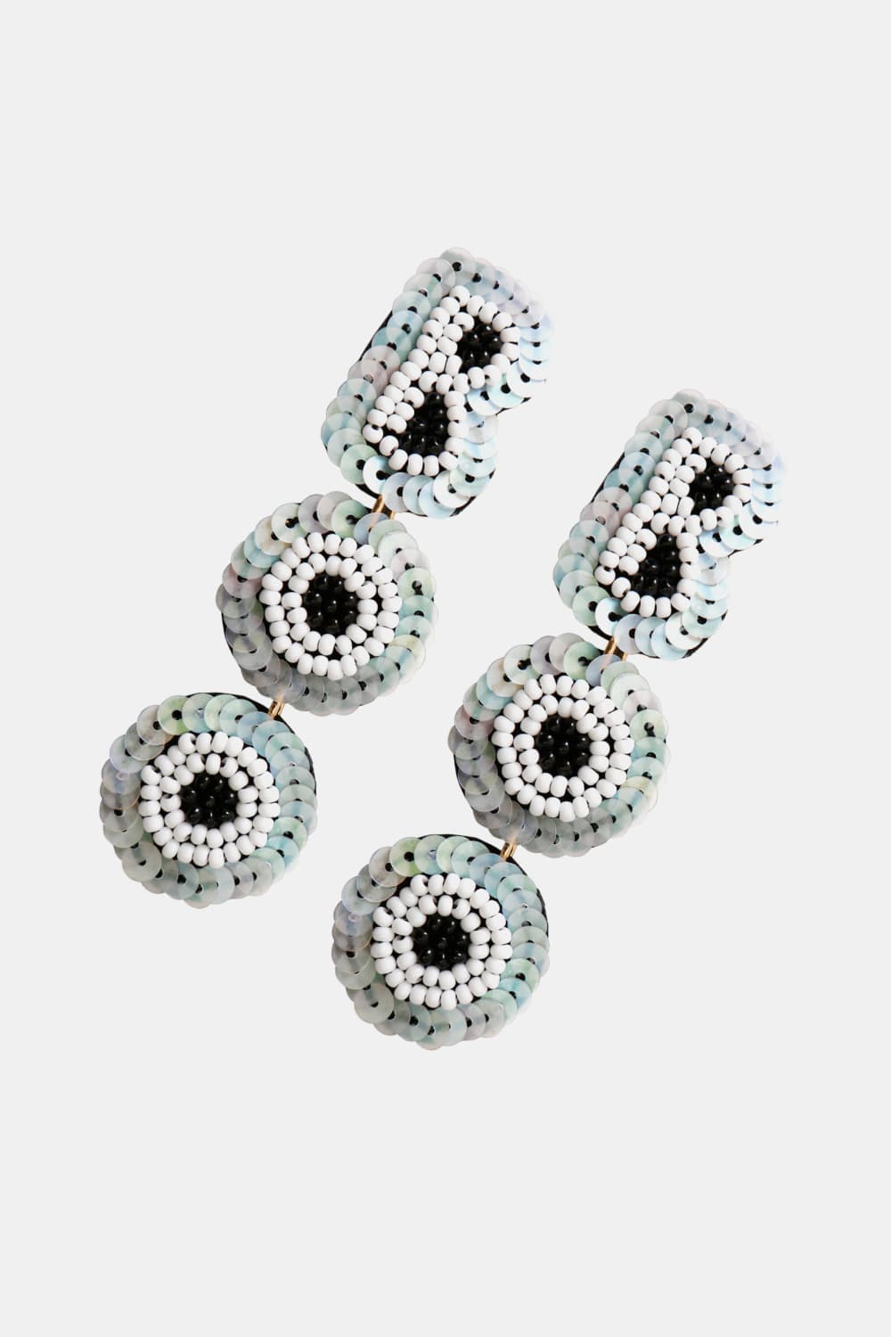 BOO Beaded Halloween Dangle Earrings - Premium Jewelry - Just $12! Shop now at Nine Thirty Nine Design