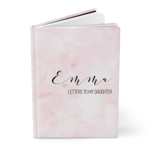Personalized: Letters To My Daughter Hardcover Journal Matte - Premium Paper products - Just $18.50! Shop now at Nine Thirty Nine Design