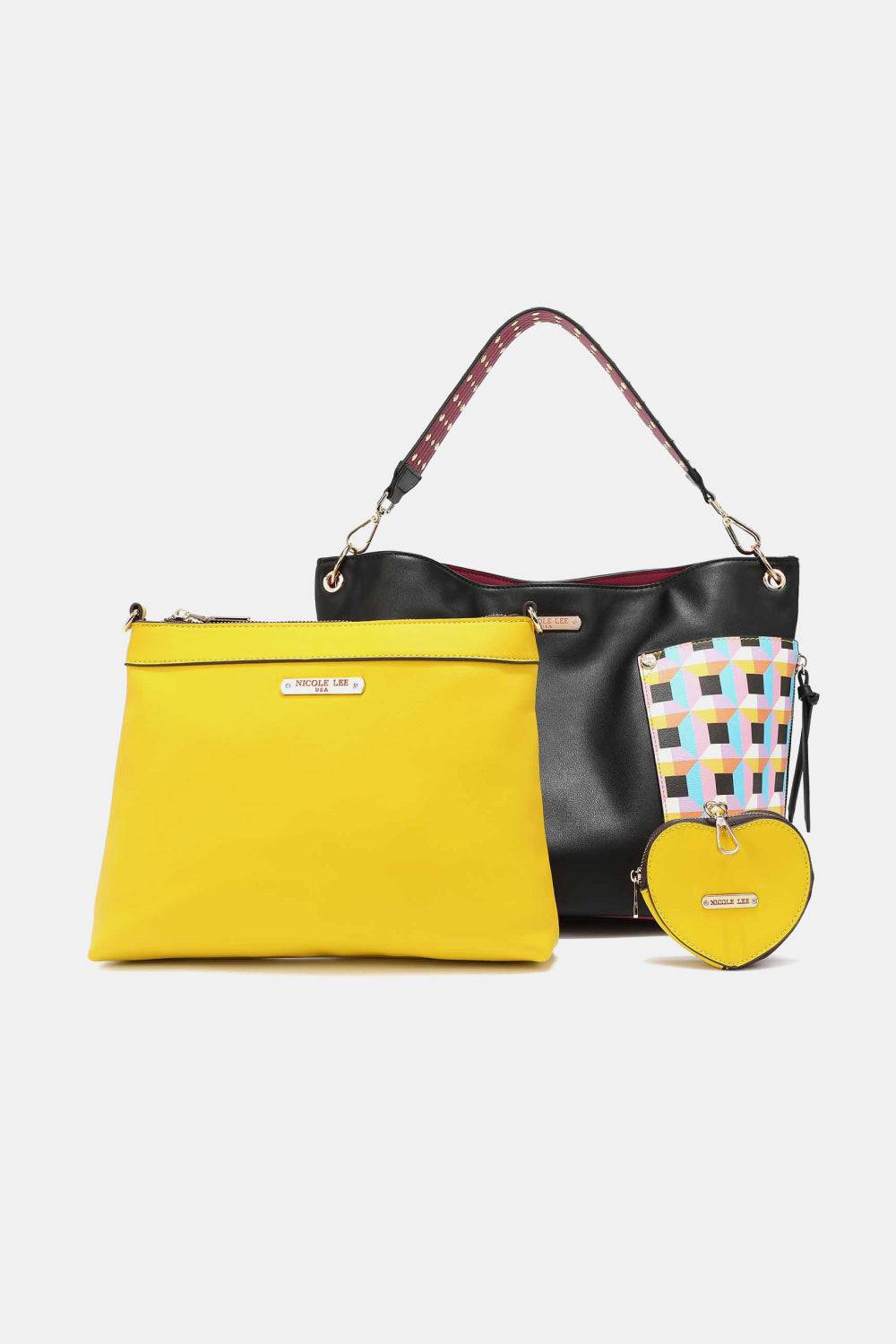 Nicole Lee USA Quihn 3-Piece Handbag Set - Premium Bags - Just $65! Shop now at Nine Thirty Nine Design