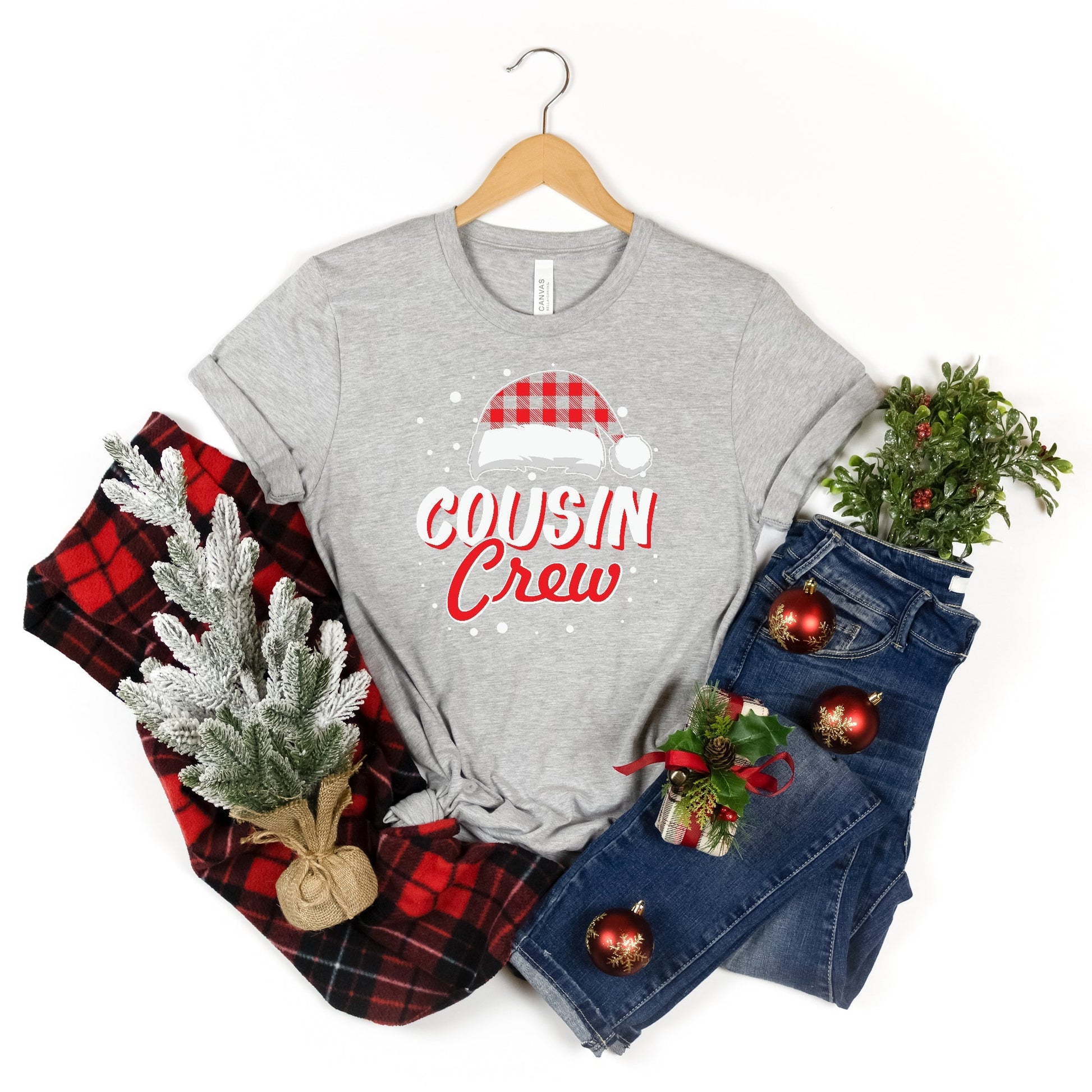 Cousin Crew Christmas T-Shirt - Adult - Premium T-Shirt - Just $19.50! Shop now at Nine Thirty Nine Design