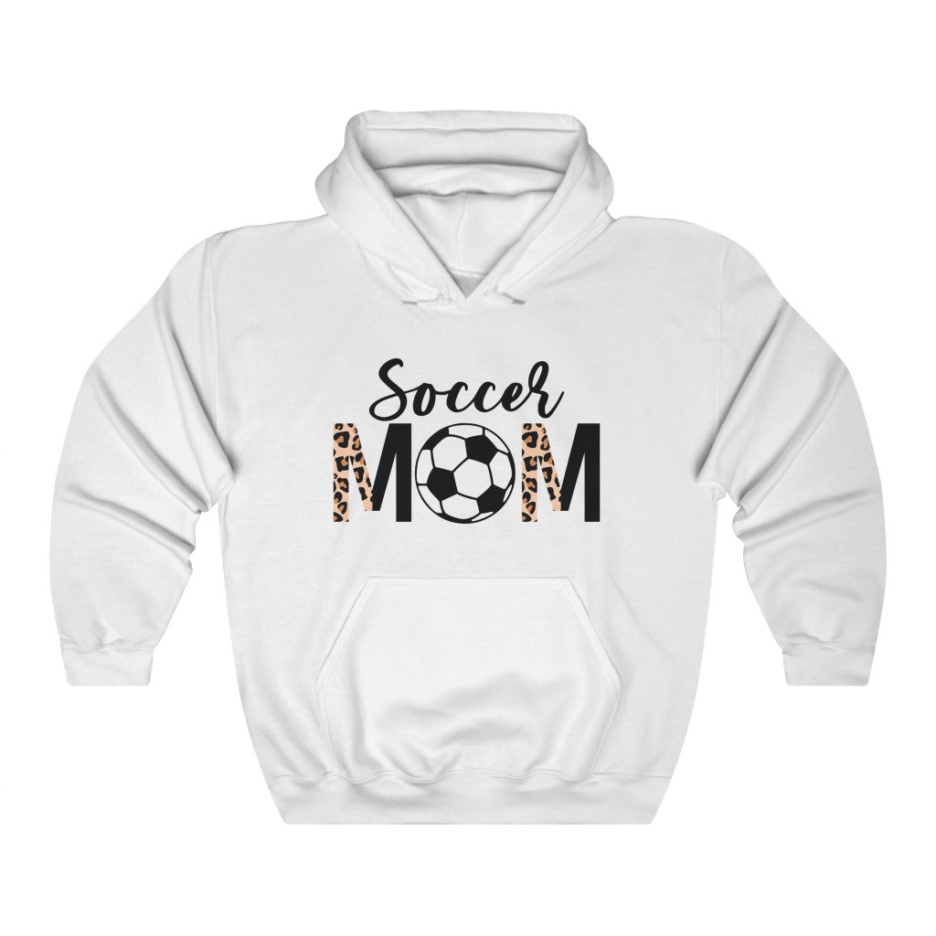 Soccer Mom Hoodie, Leopard Soccer Mom Sweatshirt, Game Day Shirt, Sport Mom Hoodie - Premium Hoodie - Just $32.50! Shop now at Nine Thirty Nine Design