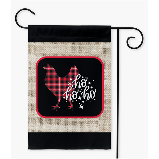 Christmas Chicken Yard Flags - Premium Flags & Windsocks - Just $18.50! Shop now at Nine Thirty Nine Design