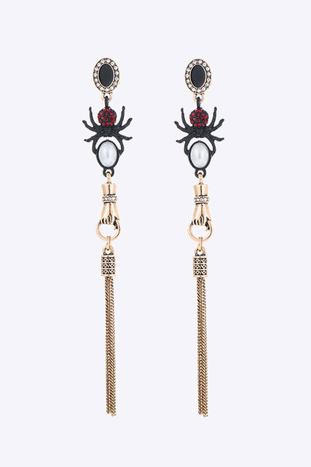 18K Gold-Plated Spider Drop Earrings - Premium  - Just $12! Shop now at Nine Thirty Nine Design