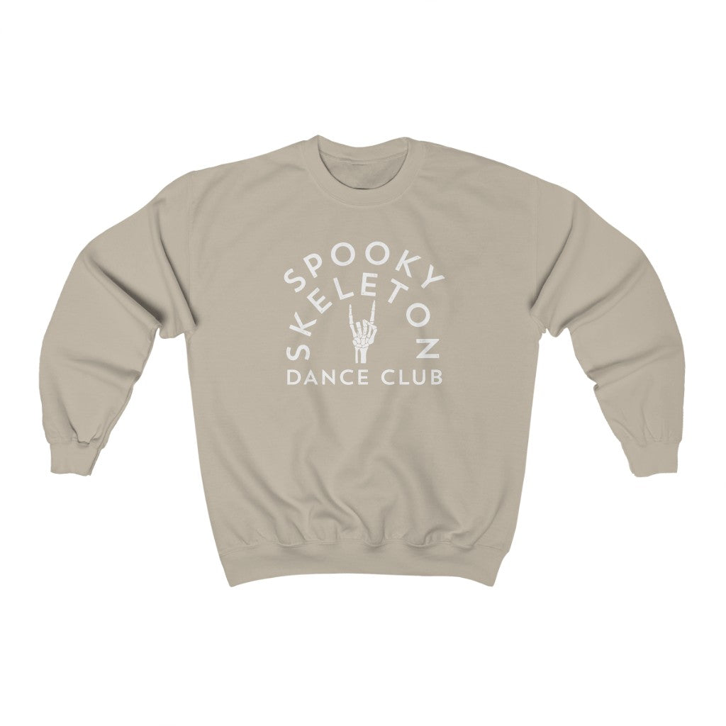 Spooky Skeleton Dance Club Sweatshirt - Adult