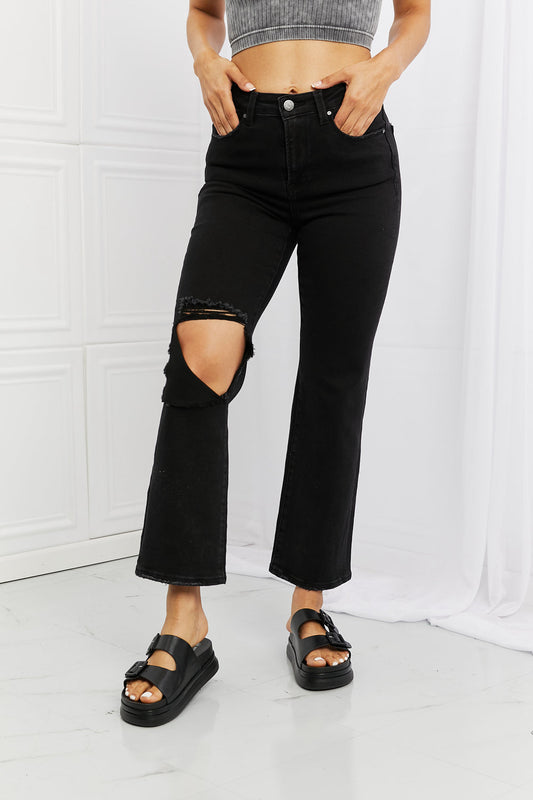 RISEN Full Size Yasmin Relaxed Distressed Jeans - Premium Jeans - Just $62! Shop now at Nine Thirty Nine Design