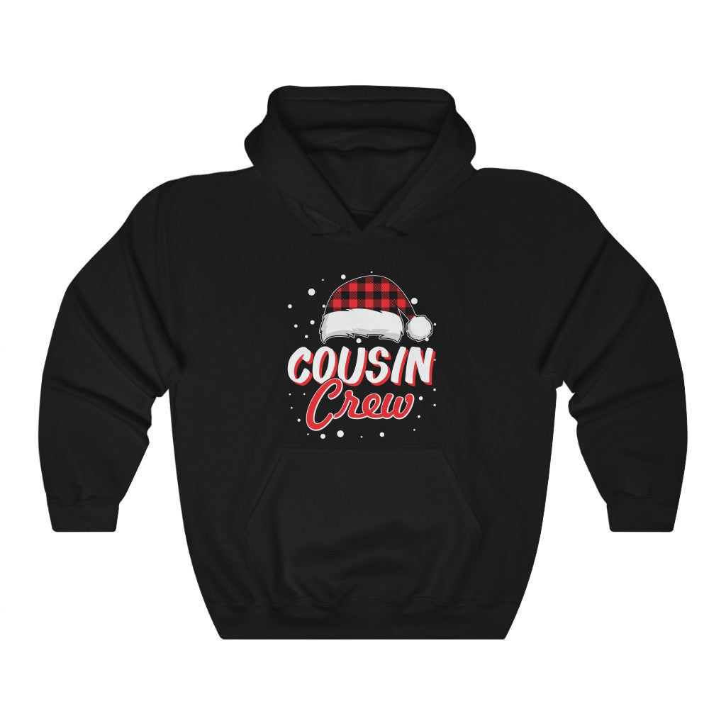 Matching Cousin Crew Christmas Hooded Sweatshirt - Adult Hoodie