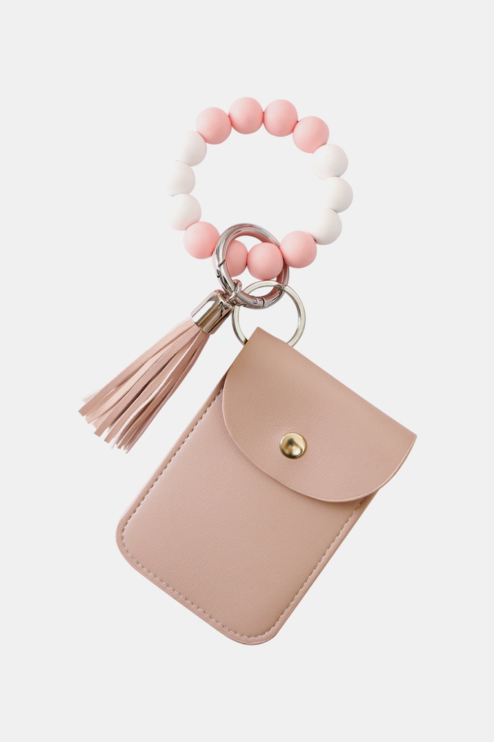 Bead Wristlet Key Chain with Wallet - Premium  - Just $12! Shop now at Nine Thirty Nine Design
