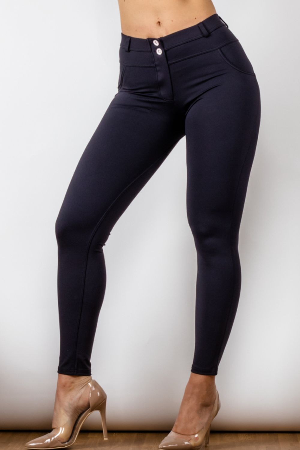 Baeful Buttoned Skinny Long Jeans - Premium  - Just $50! Shop now at Nine Thirty Nine Design