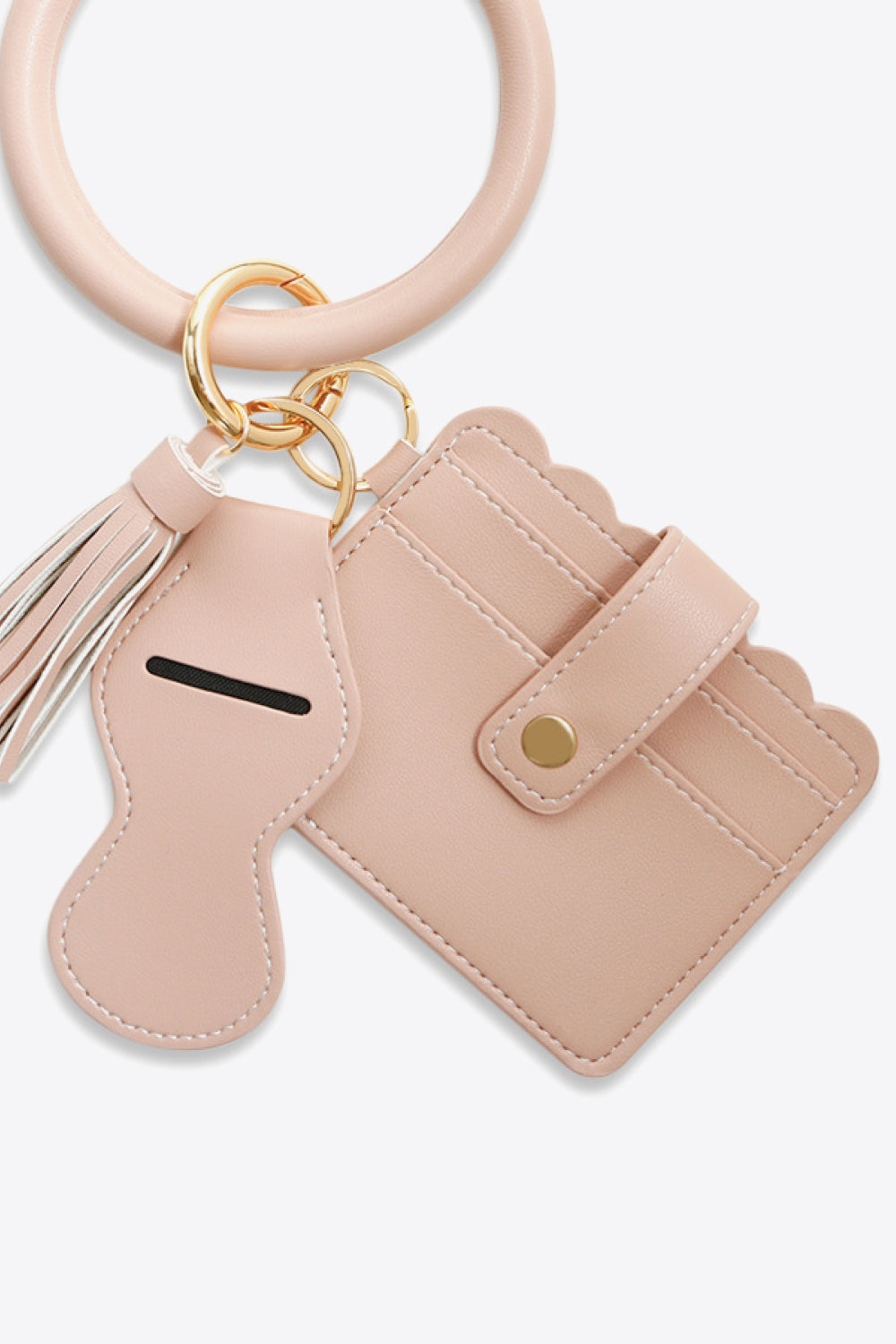 PU Wristlet Keychain with Card Holder - Premium  - Just $15! Shop now at Nine Thirty Nine Design