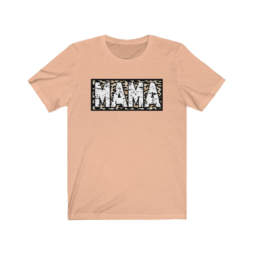 Mama Leopard Short Sleeve Tee - Premium T-Shirt - Just $21.50! Shop now at Nine Thirty Nine Design