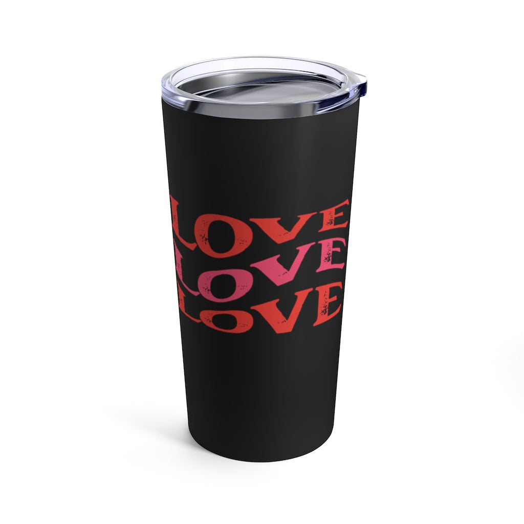 Love Tumbler, Valentines Day Gift, Valentines Mug, Gift for Her, Retro Love - Premium Mug - Just $31.50! Shop now at Nine Thirty Nine Design