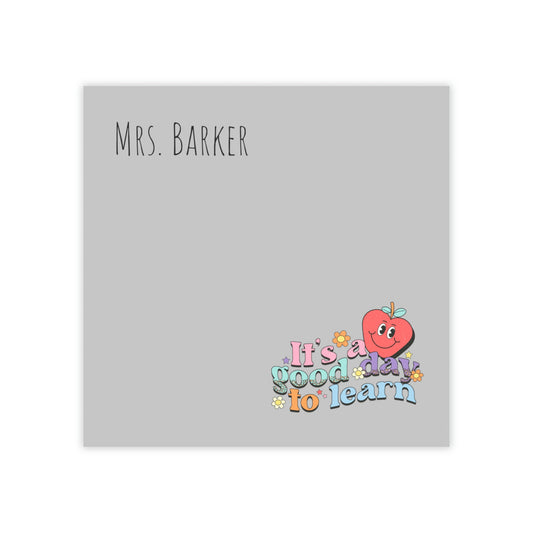 Personalized Teacher Post-it® Note Pads