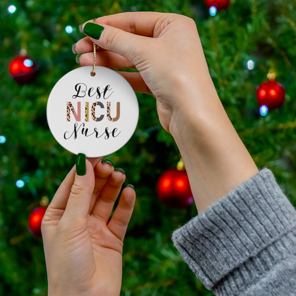 NICU Nurse Ornament, Best NICU Nurse, NICU Nurse Gift, Christmas Gift - Premium Home Decor - Just $16.50! Shop now at Nine Thirty Nine Design