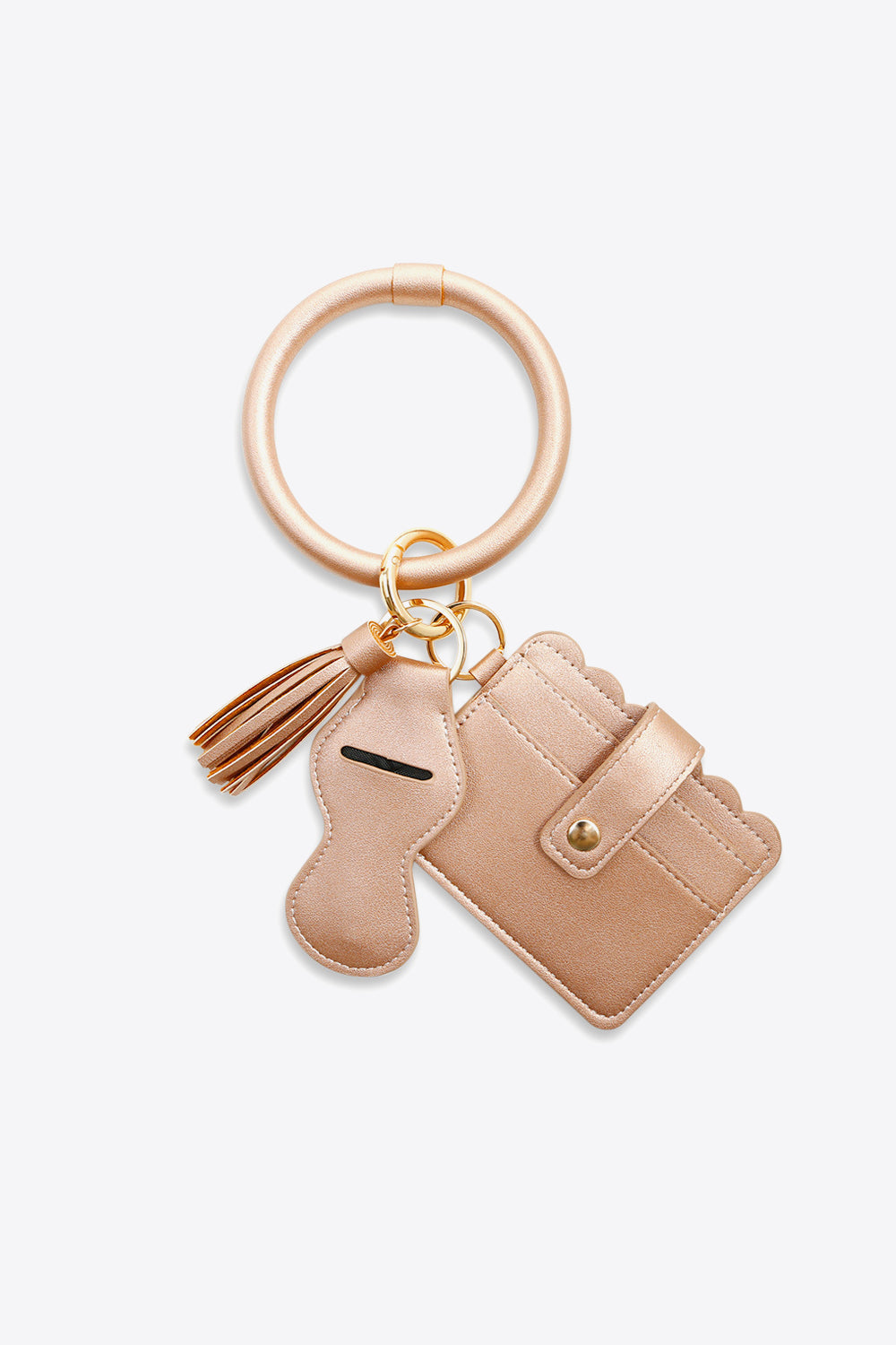 PU Wristlet Keychain with Card Holder - Premium  - Just $15! Shop now at Nine Thirty Nine Design