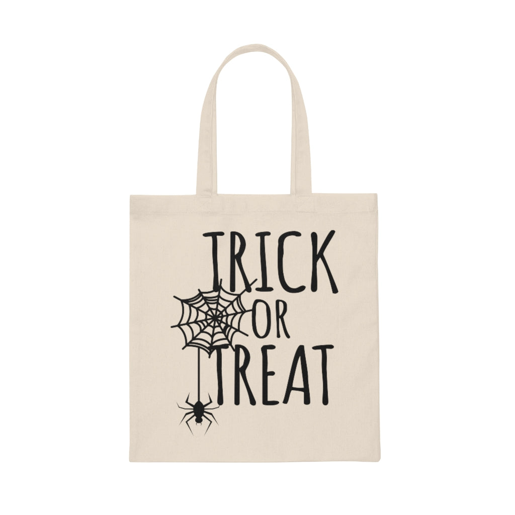 Trick or Treat Canvas Tote Bag Bags